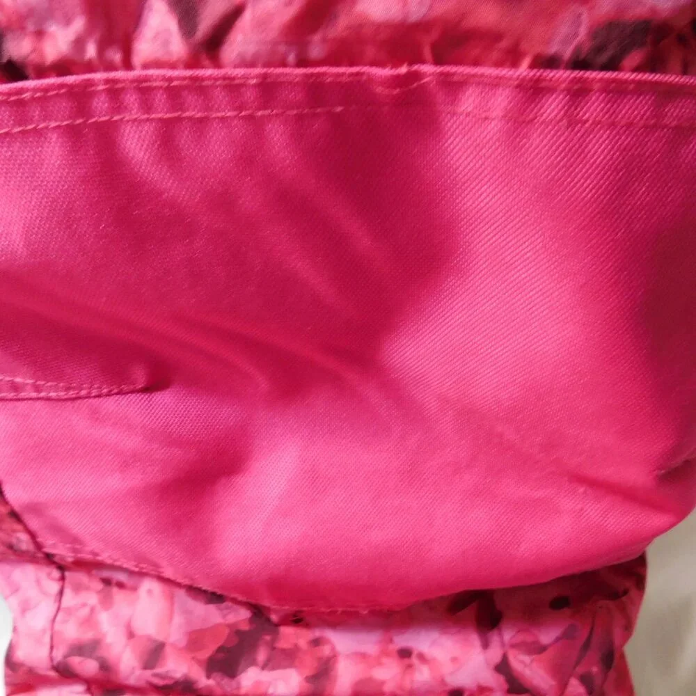 Champion Pink Floral Snow Pants Kids Size XL 14–16